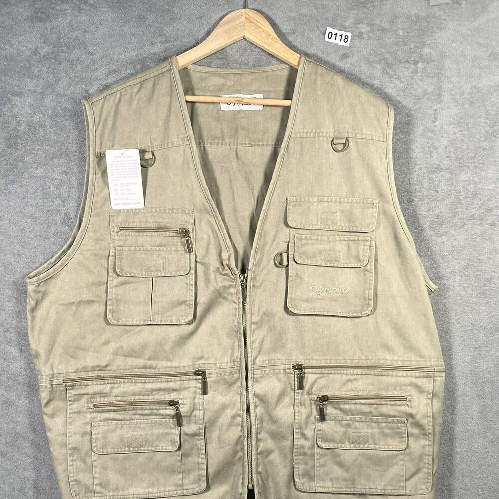 Fishing Vest New 2XL